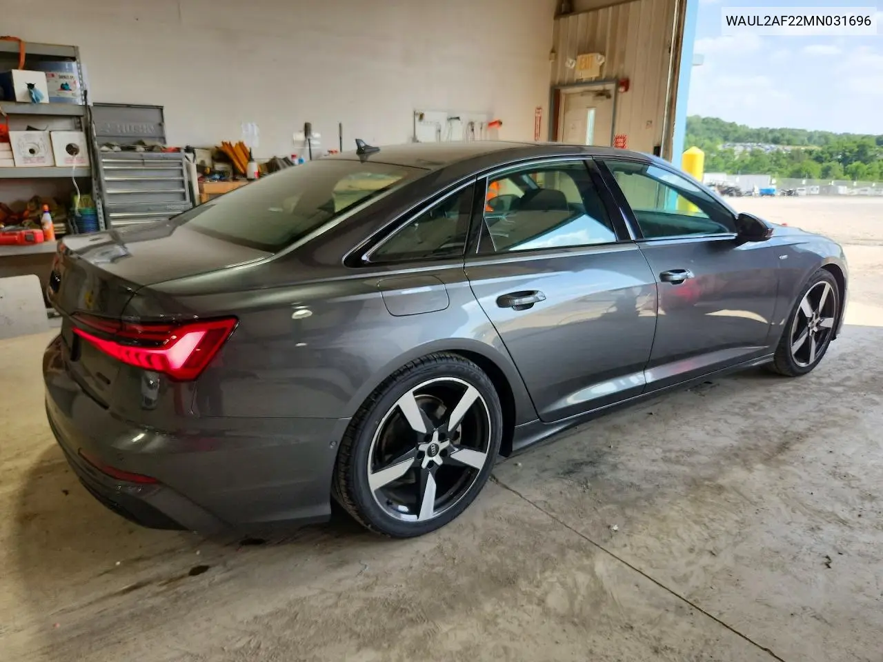 2021 Audi A6 Premium Plus VIN: WAUL2AF22MN031696 Lot: 59317176
