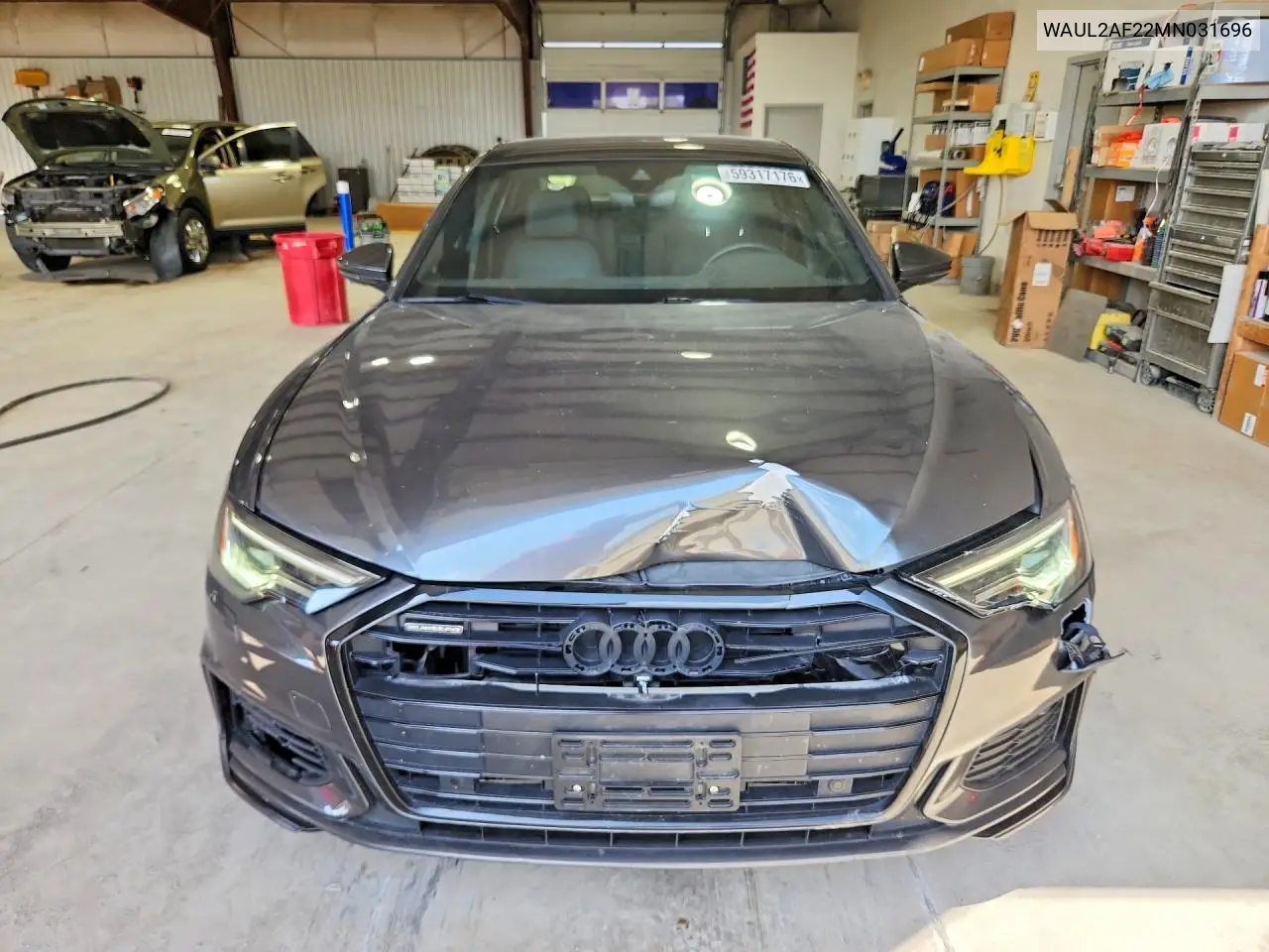 2021 Audi A6 Premium Plus VIN: WAUL2AF22MN031696 Lot: 59317176
