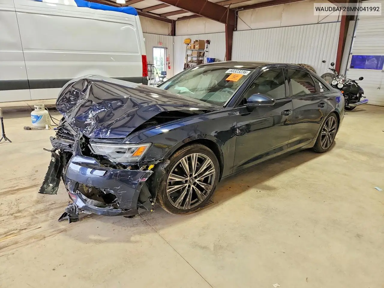 2021 Audi A6 Premium VIN: WAUD8AF28MN041992 Lot: 60323236