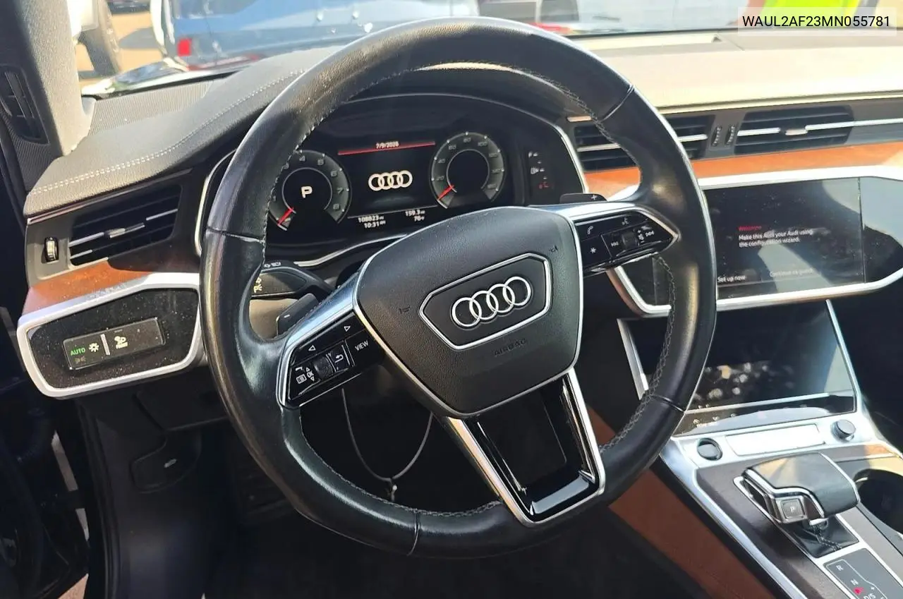 2021 Audi A6 Premium Plus VIN: WAUL2AF23MN055781 Lot: 61744456