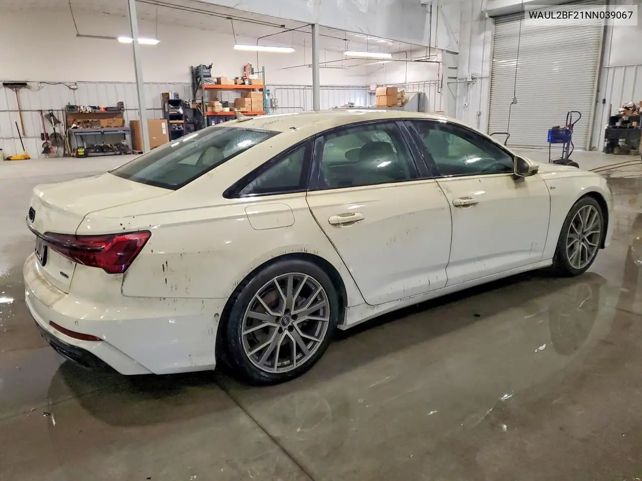 2022 Audi A6 Premium Plus VIN: WAUL2BF21NN039067 Lot: 52612146
