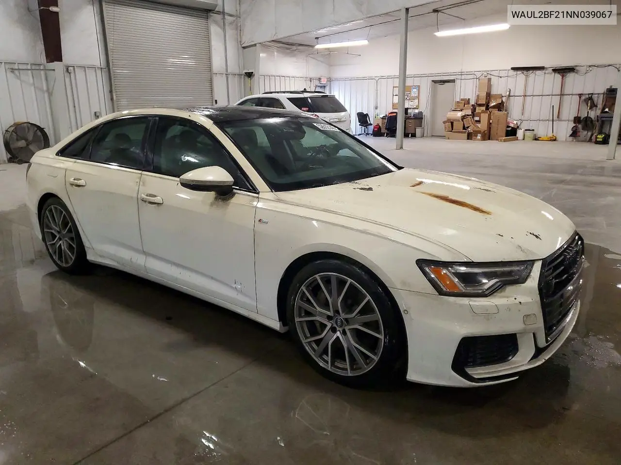 2022 Audi A6 Premium Plus VIN: WAUL2BF21NN039067 Lot: 52612146