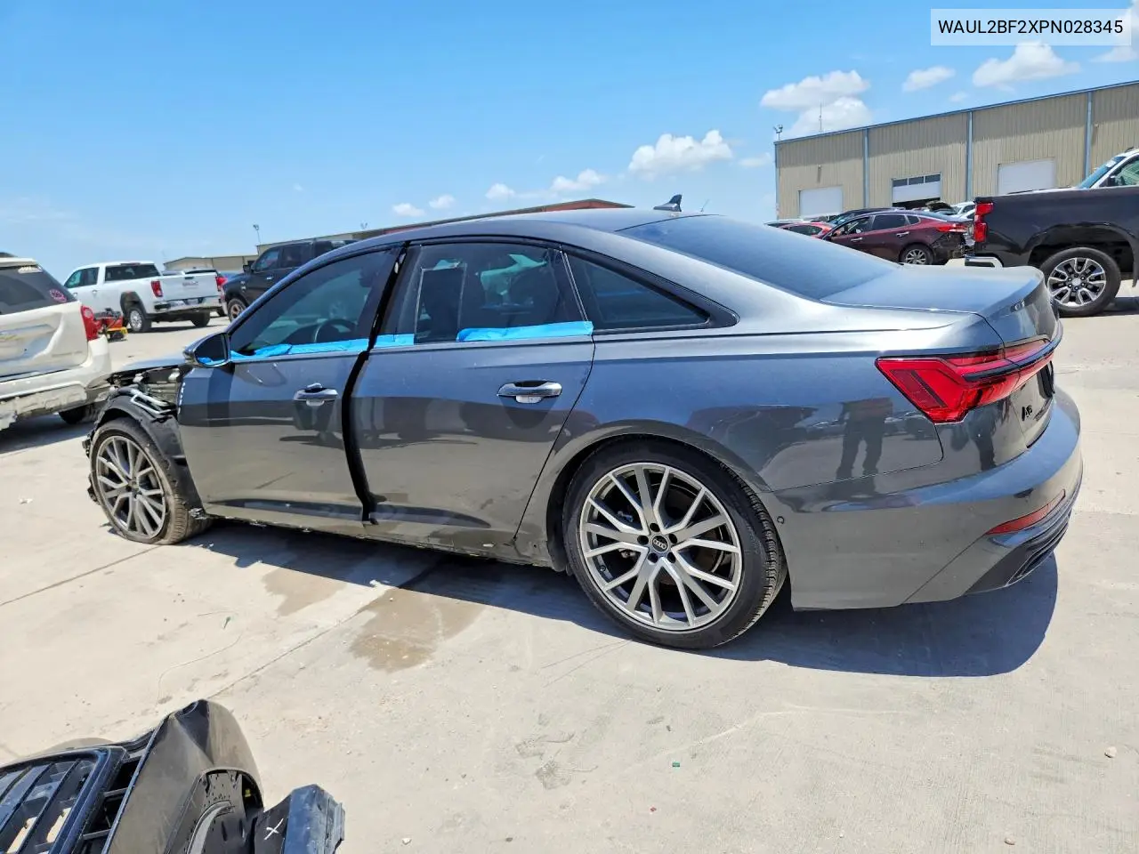 2023 Audi A6 Premium Plus VIN: WAUL2BF2XPN028345 Lot: 59642466