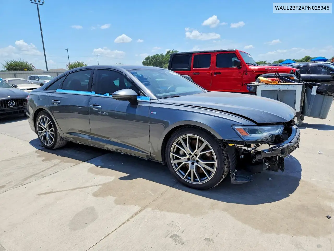 2023 Audi A6 Premium Plus VIN: WAUL2BF2XPN028345 Lot: 59642466