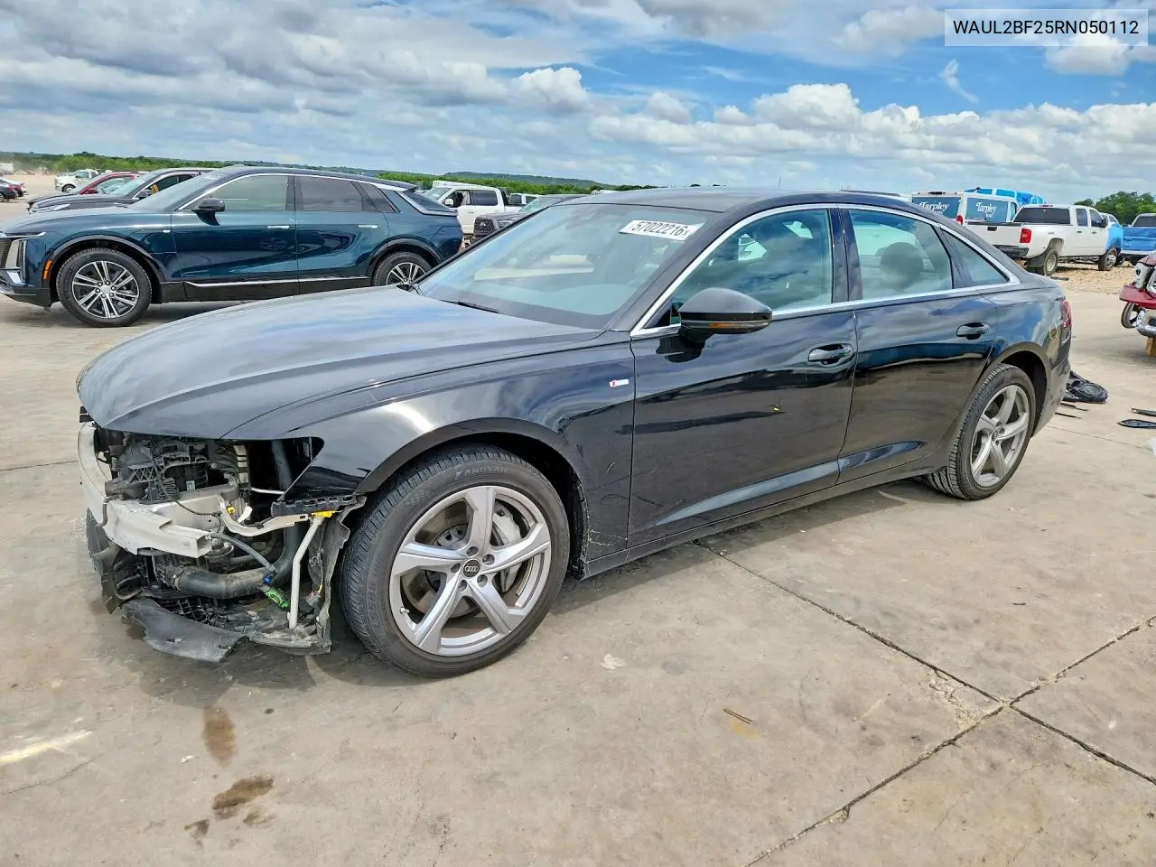 2024 Audi A6 Premium Plus VIN: WAUL2BF25RN050112 Lot: 57022216