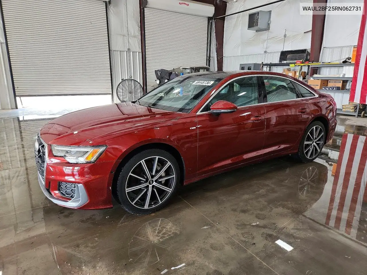 2024 Audi A6 Premium Plus VIN: WAUL2BF25RN062731 Lot: 58448736