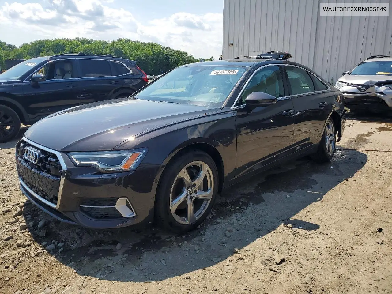 2024 Audi A6 Premium Plus VIN: WAUE3BF2XRN005849 Lot: 59187356