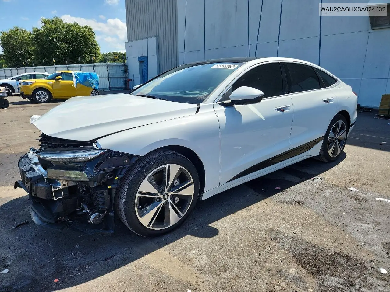 2025 Audi A6 E-Tron Premium Plus 55 VIN: WAU2CAGHXSA024432 Lot: 62269986