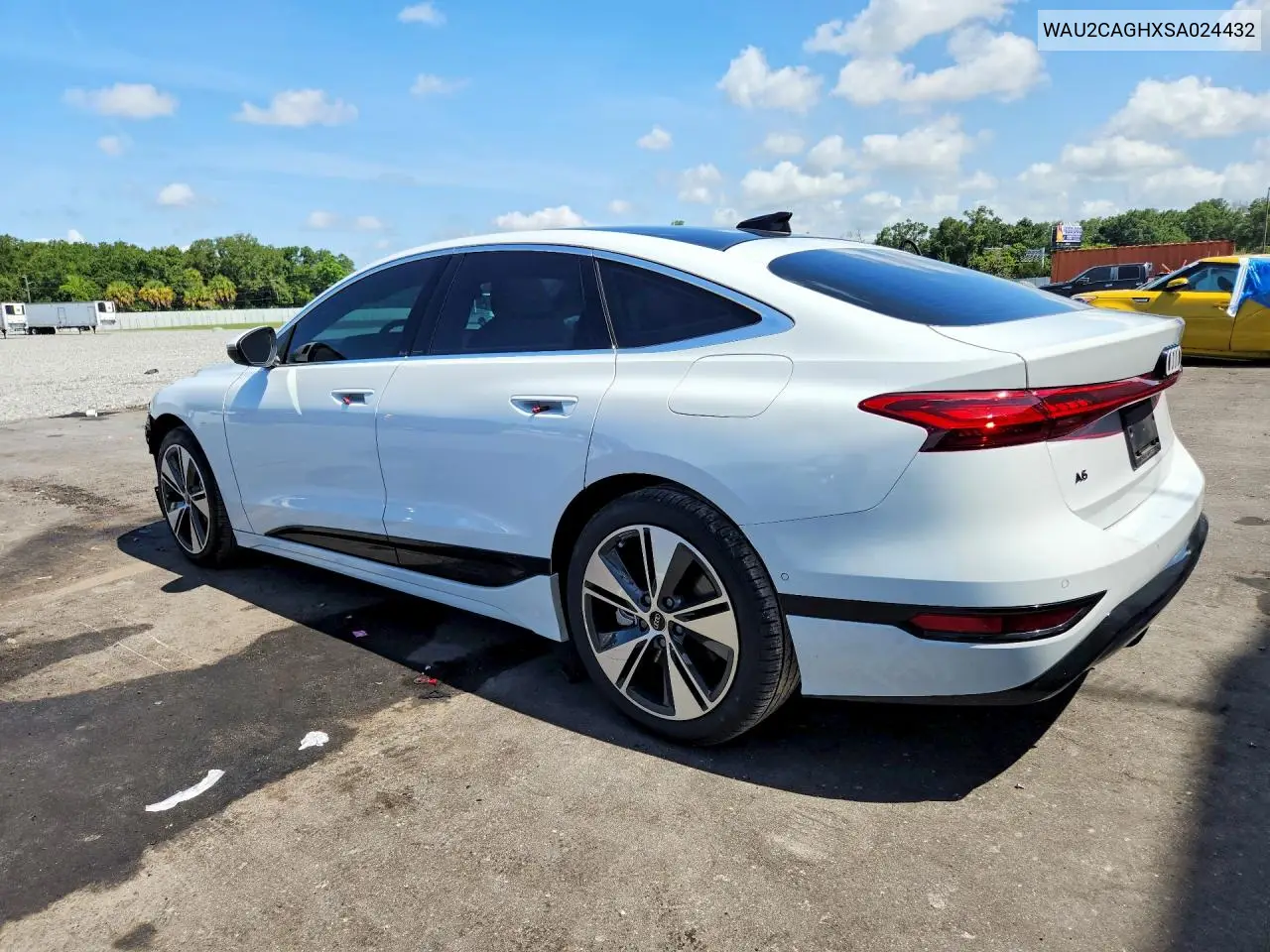 2025 Audi A6 E-Tron Premium Plus 55 VIN: WAU2CAGHXSA024432 Lot: 62269986