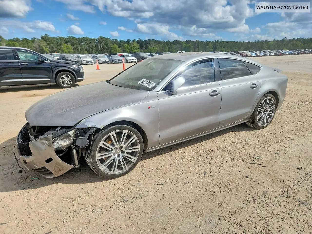 2012 Audi A7 Premium Plus VIN: WAUYGAFC2CN156180 Lot: 48343646