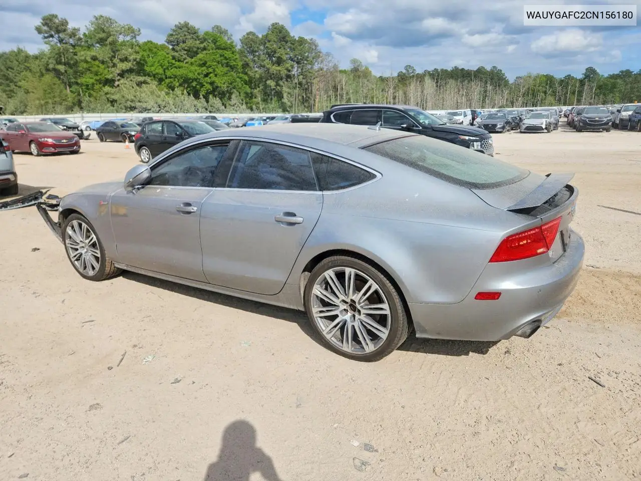 2012 Audi A7 Premium Plus VIN: WAUYGAFC2CN156180 Lot: 48343646