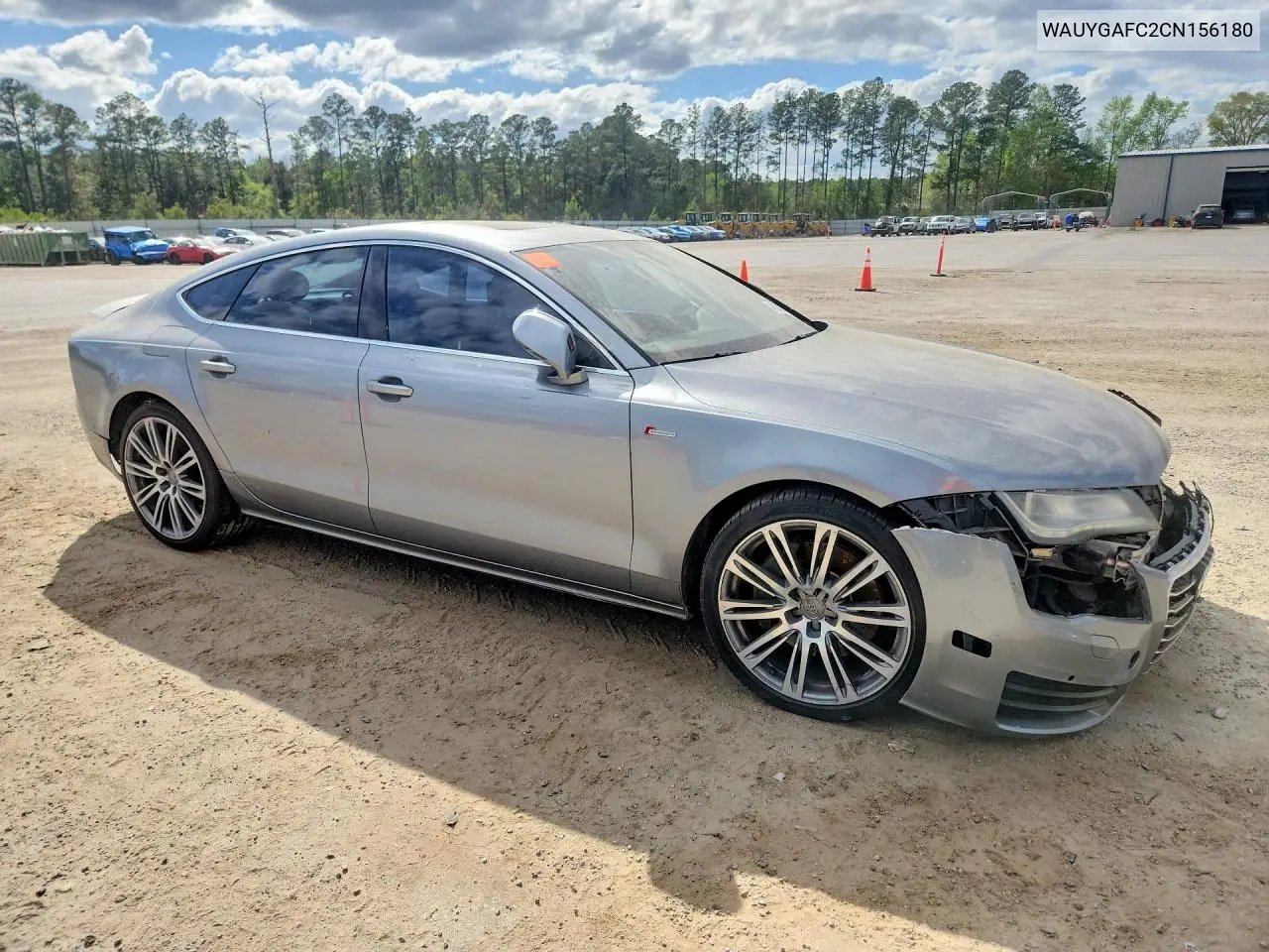 2012 Audi A7 Premium Plus VIN: WAUYGAFC2CN156180 Lot: 48343646