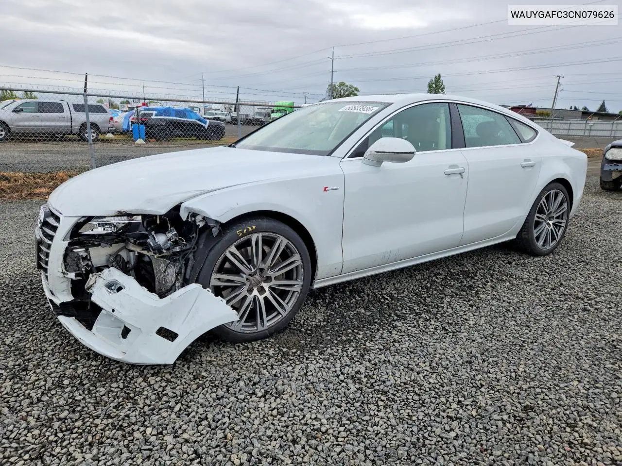 2012 Audi A7 Premium Plus VIN: WAUYGAFC3CN079626 Lot: 50803936