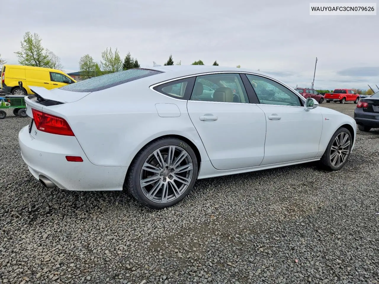 2012 Audi A7 Premium Plus VIN: WAUYGAFC3CN079626 Lot: 50803936