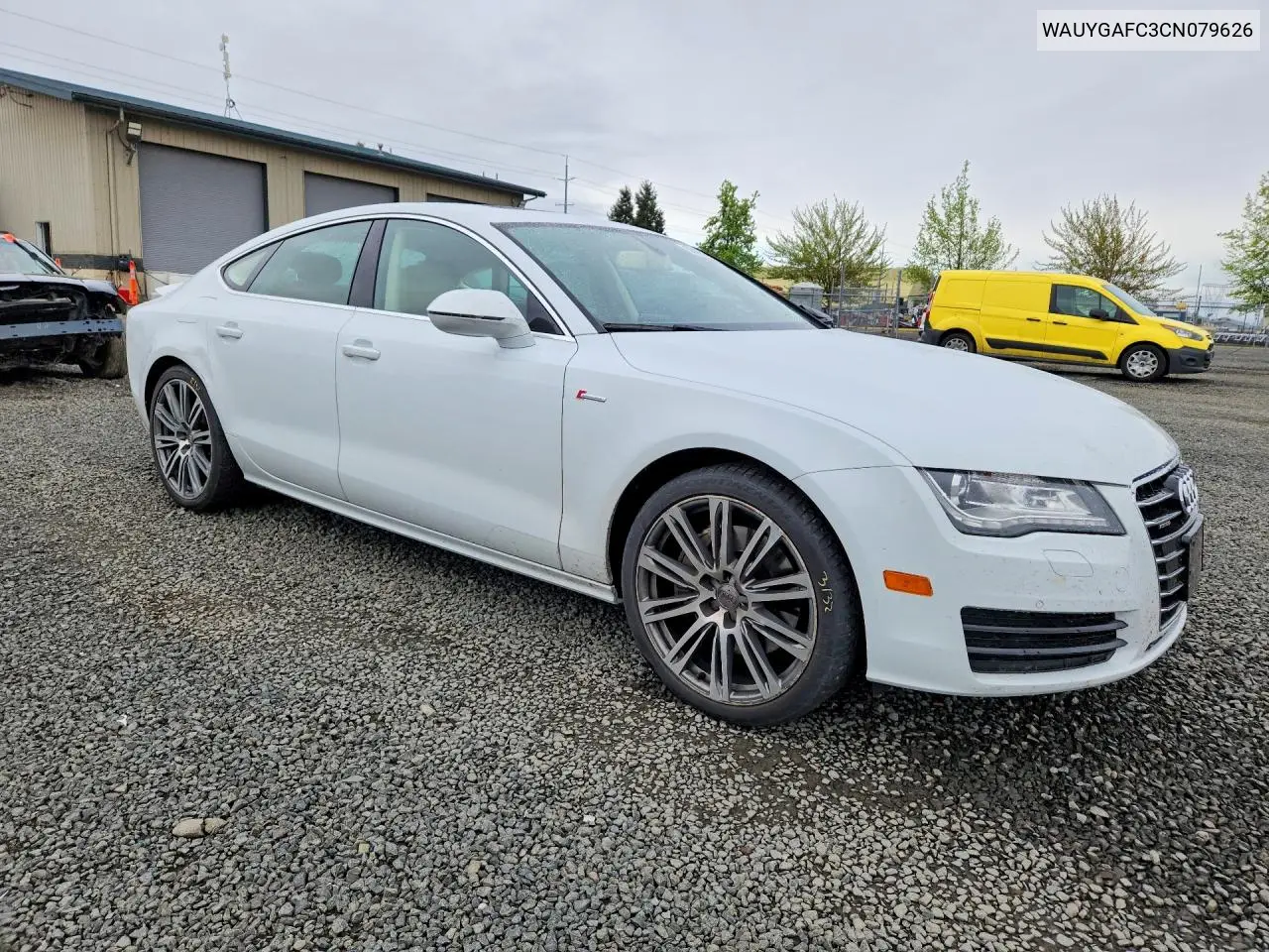 2012 Audi A7 Premium Plus VIN: WAUYGAFC3CN079626 Lot: 50803936