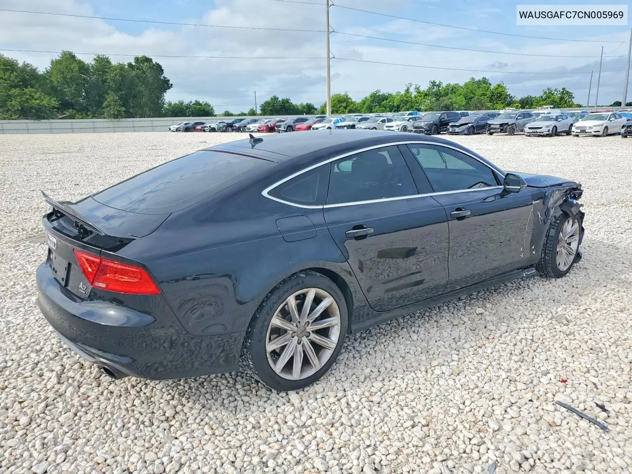2012 Audi A7 Prestige VIN: WAUSGAFC7CN005969 Lot: 53265316