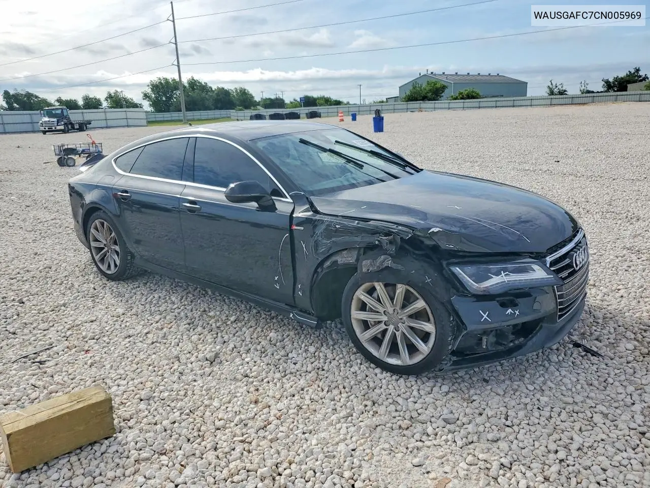 2012 Audi A7 Prestige VIN: WAUSGAFC7CN005969 Lot: 53265316