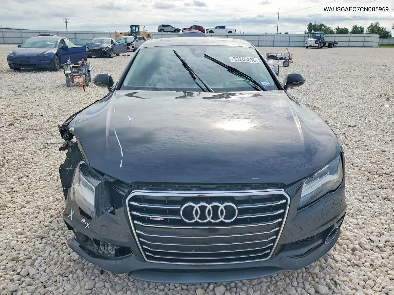 2012 Audi A7 Prestige VIN: WAUSGAFC7CN005969 Lot: 53265316