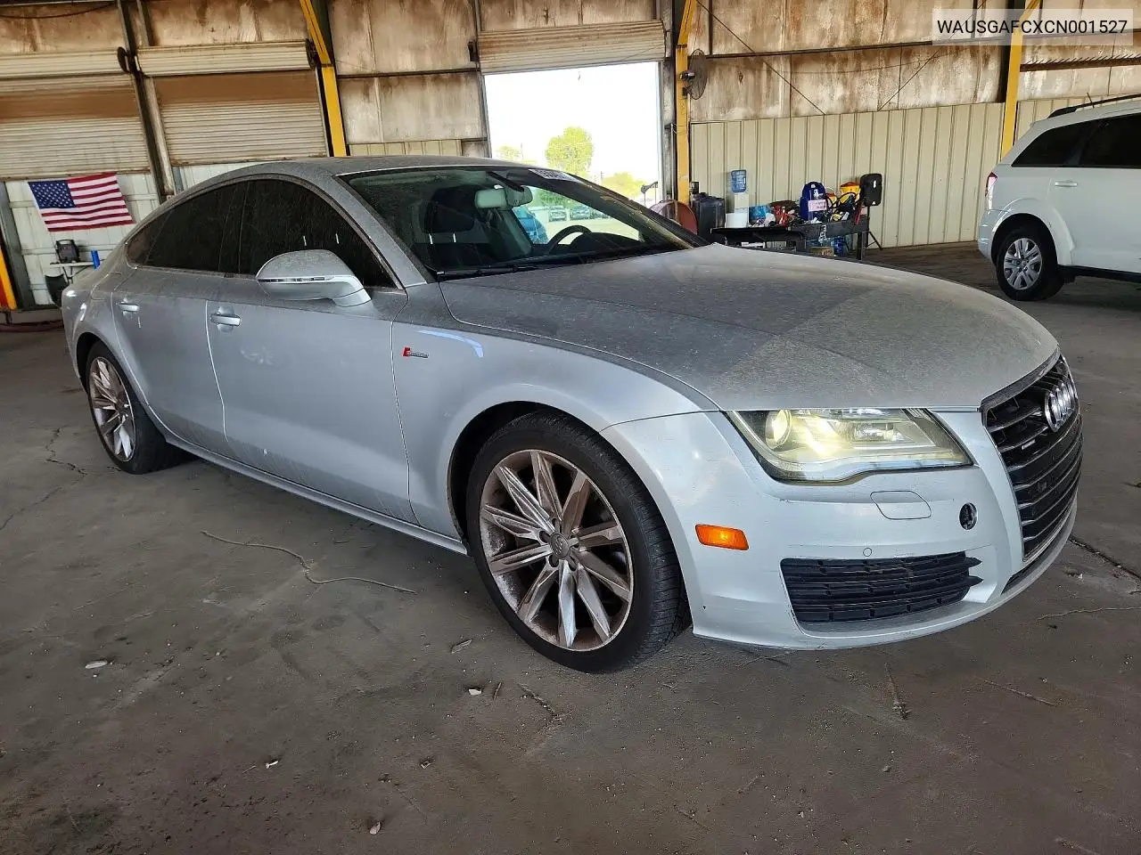 2012 Audi A7 Prestige VIN: WAUSGAFCXCN001527 Lot: 55045726