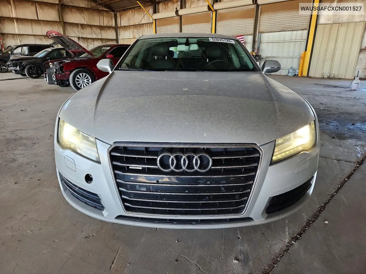 2012 Audi A7 Prestige VIN: WAUSGAFCXCN001527 Lot: 55045726