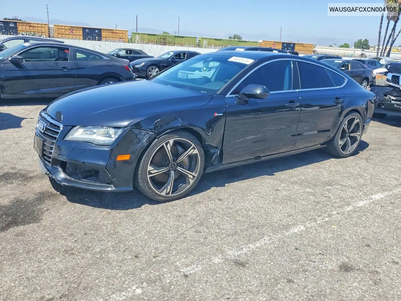 2012 Audi A7 Prestige VIN: WAUSGAFCXCN004105 Lot: 55530416