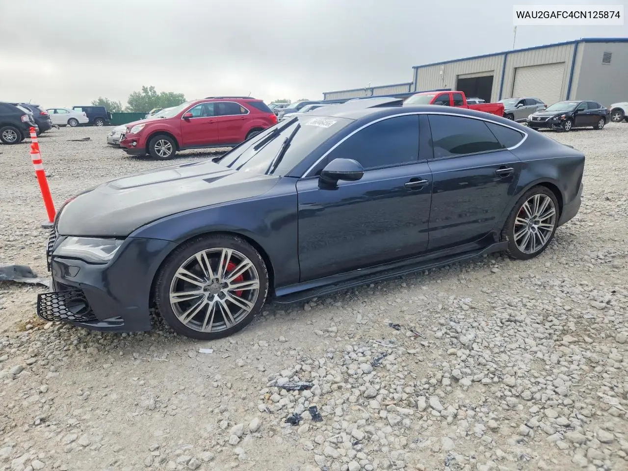 2012 Audi A7 Prestige VIN: WAU2GAFC4CN125874 Lot: 56846456