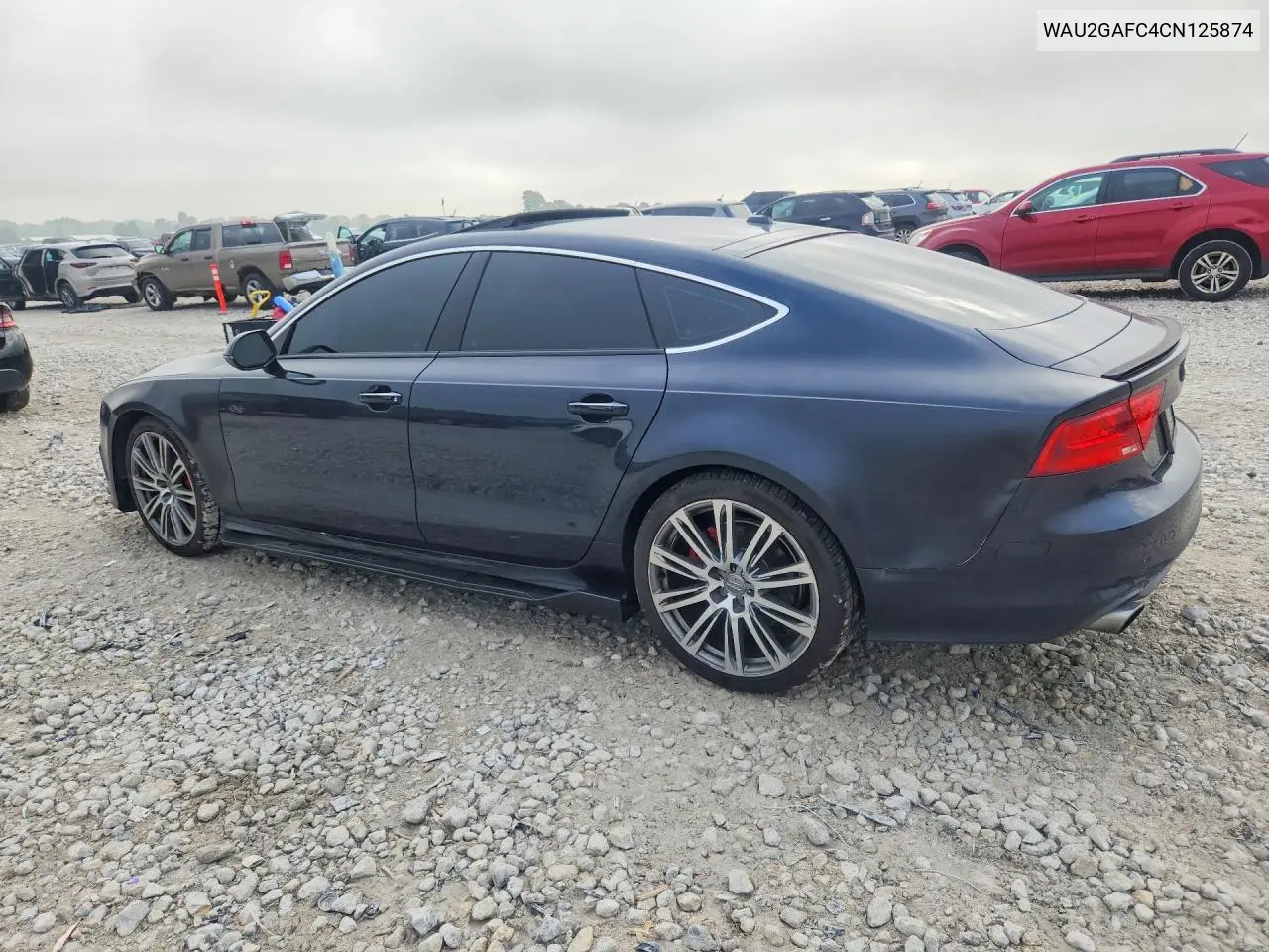 2012 Audi A7 Prestige VIN: WAU2GAFC4CN125874 Lot: 56846456