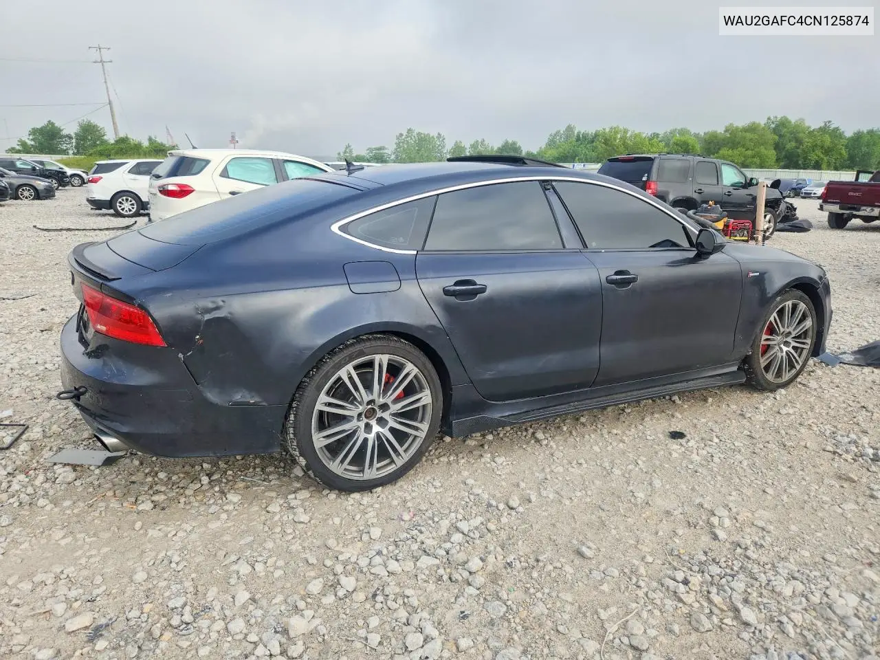 2012 Audi A7 Prestige VIN: WAU2GAFC4CN125874 Lot: 56846456