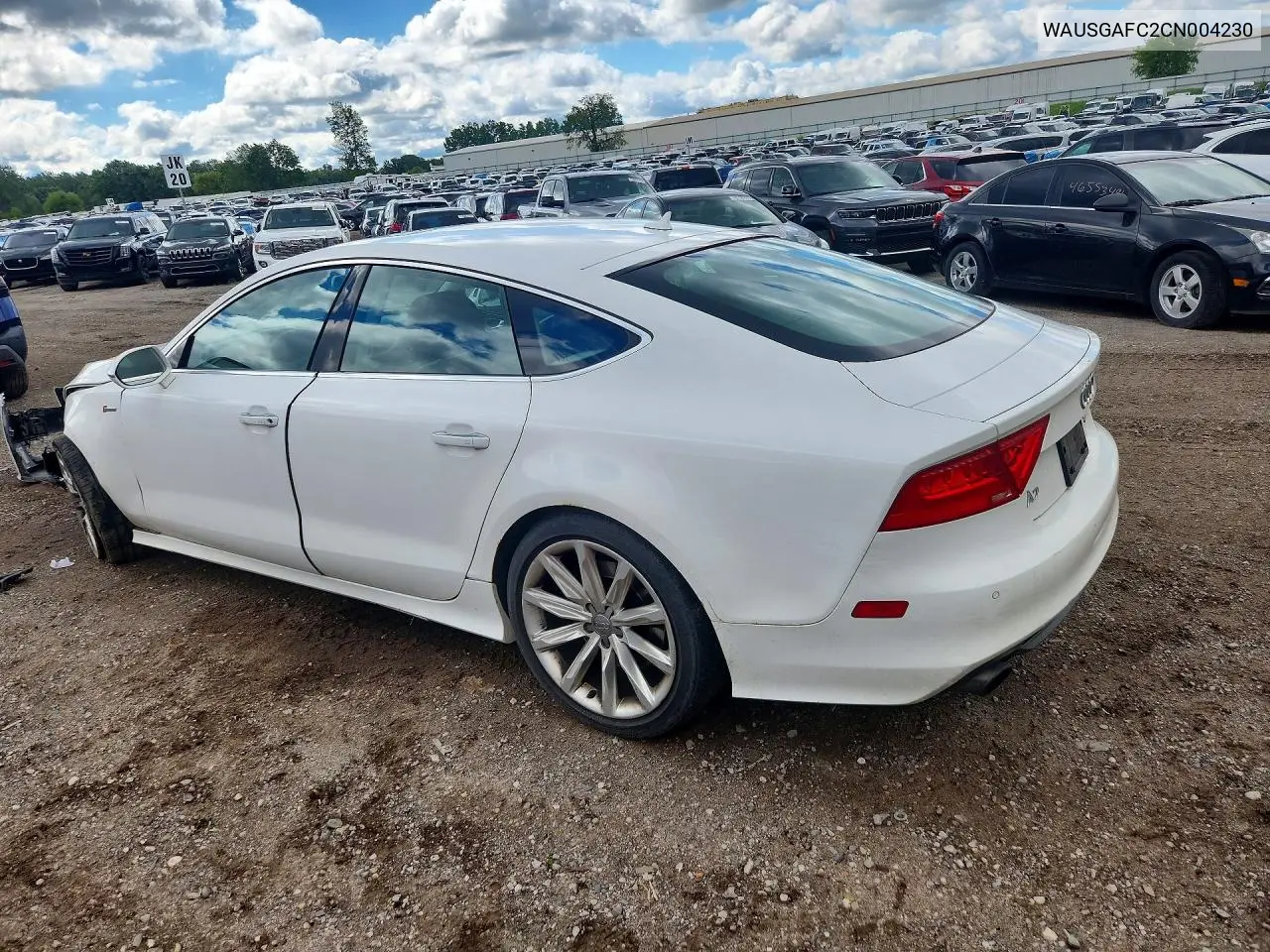2012 Audi A7 Prestige VIN: WAUSGAFC2CN004230 Lot: 57442386