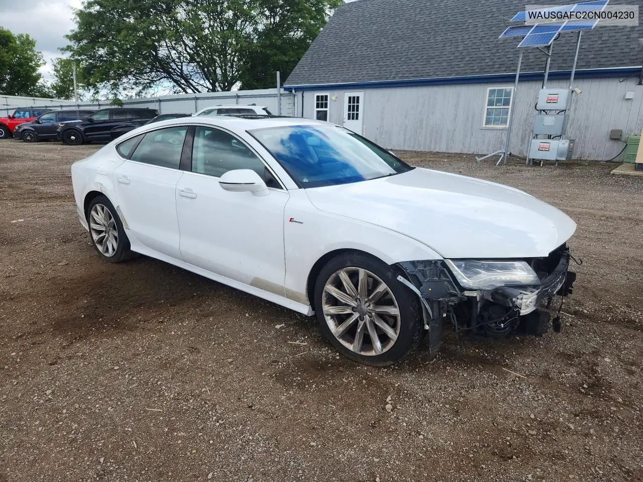2012 Audi A7 Prestige VIN: WAUSGAFC2CN004230 Lot: 57442386