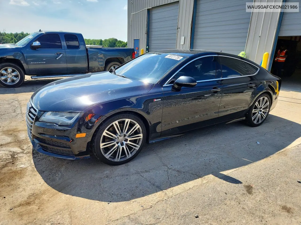 2012 Audi A7 Prestige VIN: WAUSGAFCXCN021986 Lot: 58331726