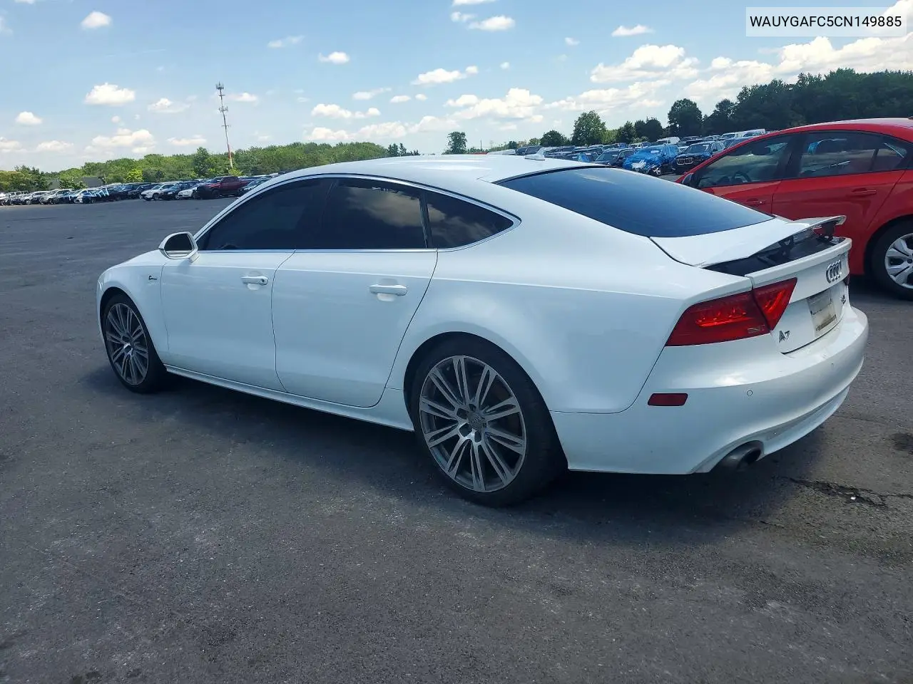 2012 Audi A7 Premium Plus VIN: WAUYGAFC5CN149885 Lot: 59073526