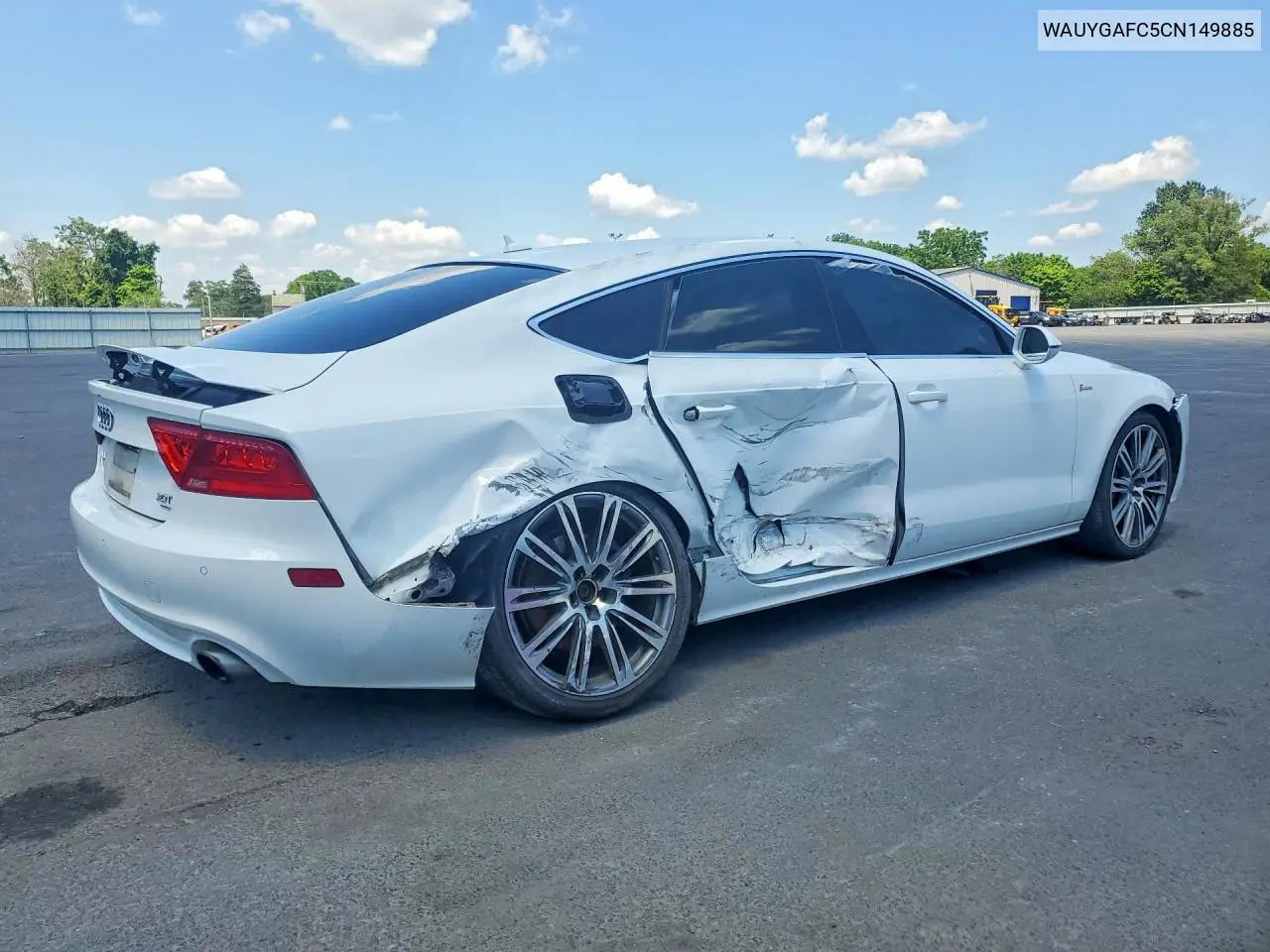 2012 Audi A7 Premium Plus VIN: WAUYGAFC5CN149885 Lot: 59073526