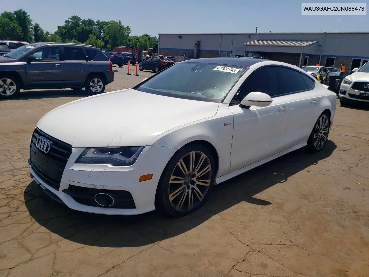 2012 Audi A7 Prestige VIN: WAU3GAFC2CN088473 Lot: 59102756
