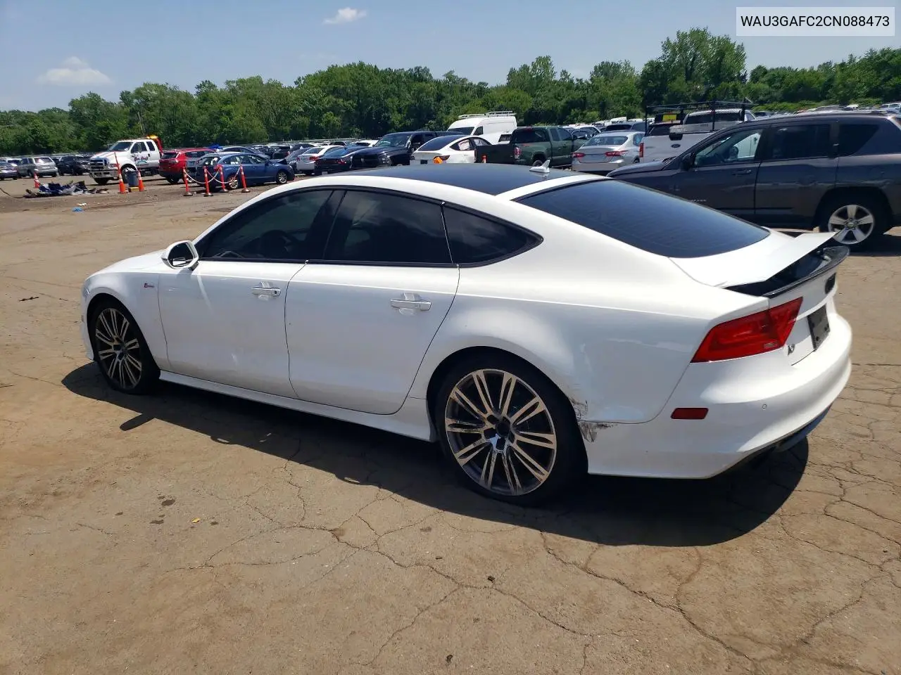 2012 Audi A7 Prestige VIN: WAU3GAFC2CN088473 Lot: 59102756