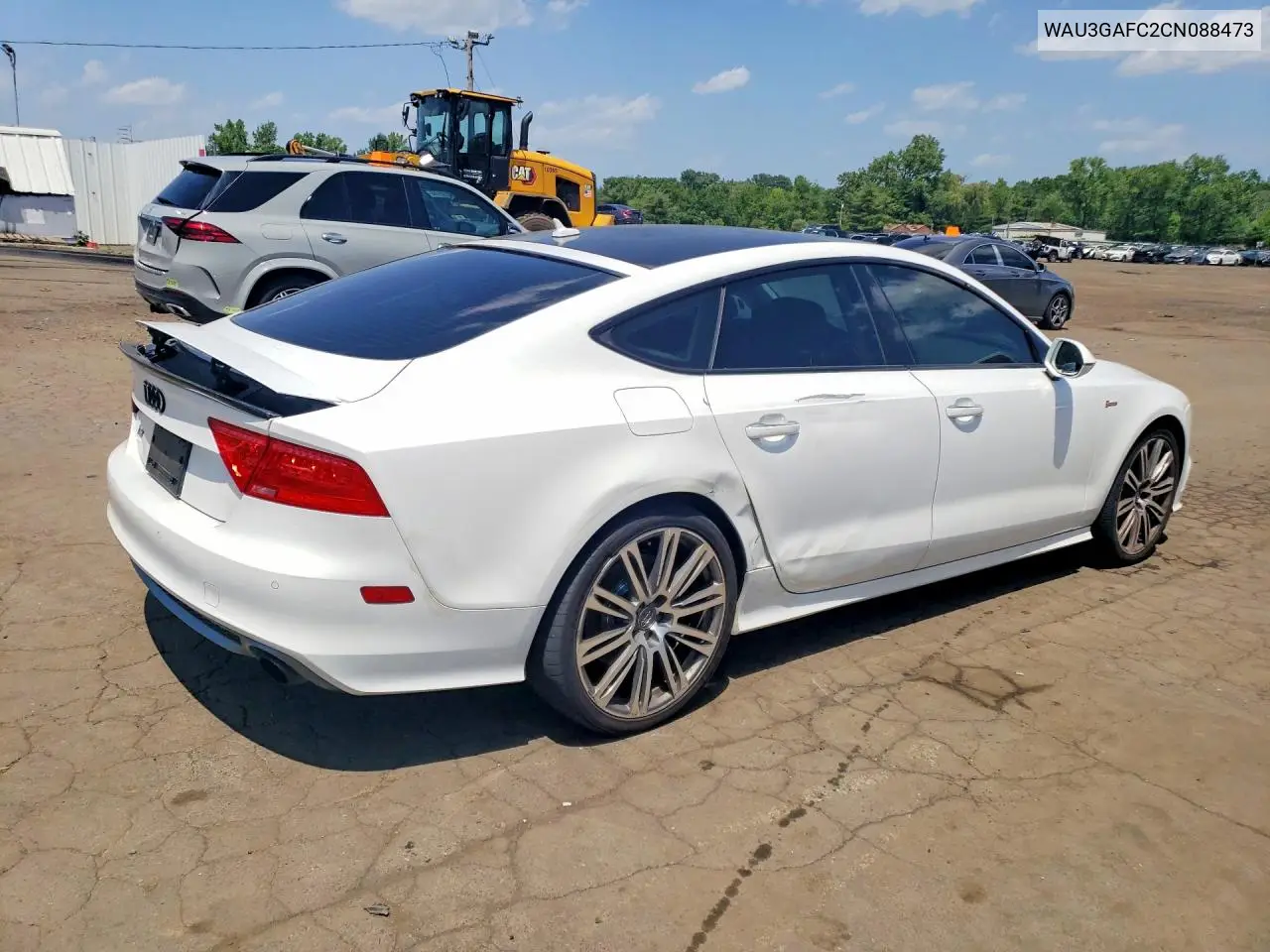 2012 Audi A7 Prestige VIN: WAU3GAFC2CN088473 Lot: 59102756