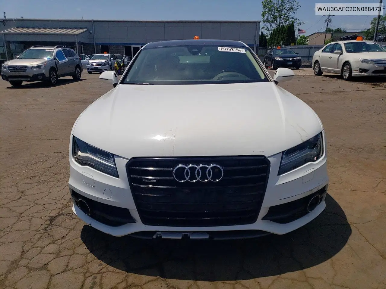2012 Audi A7 Prestige VIN: WAU3GAFC2CN088473 Lot: 59102756