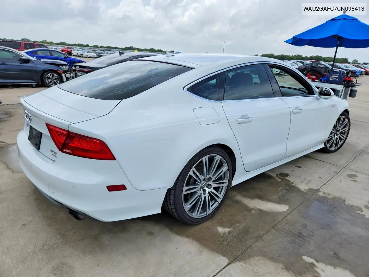 2012 Audi A7 Prestige VIN: WAU2GAFC7CN098413 Lot: 59918356