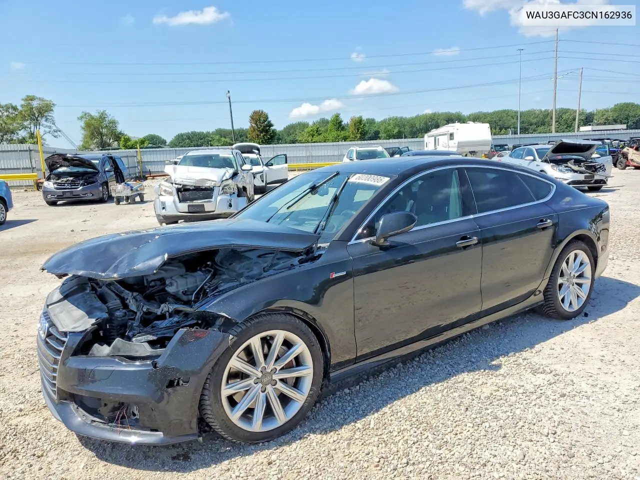 2012 Audi A7 Prestige VIN: WAU3GAFC3CN162936 Lot: 60000986