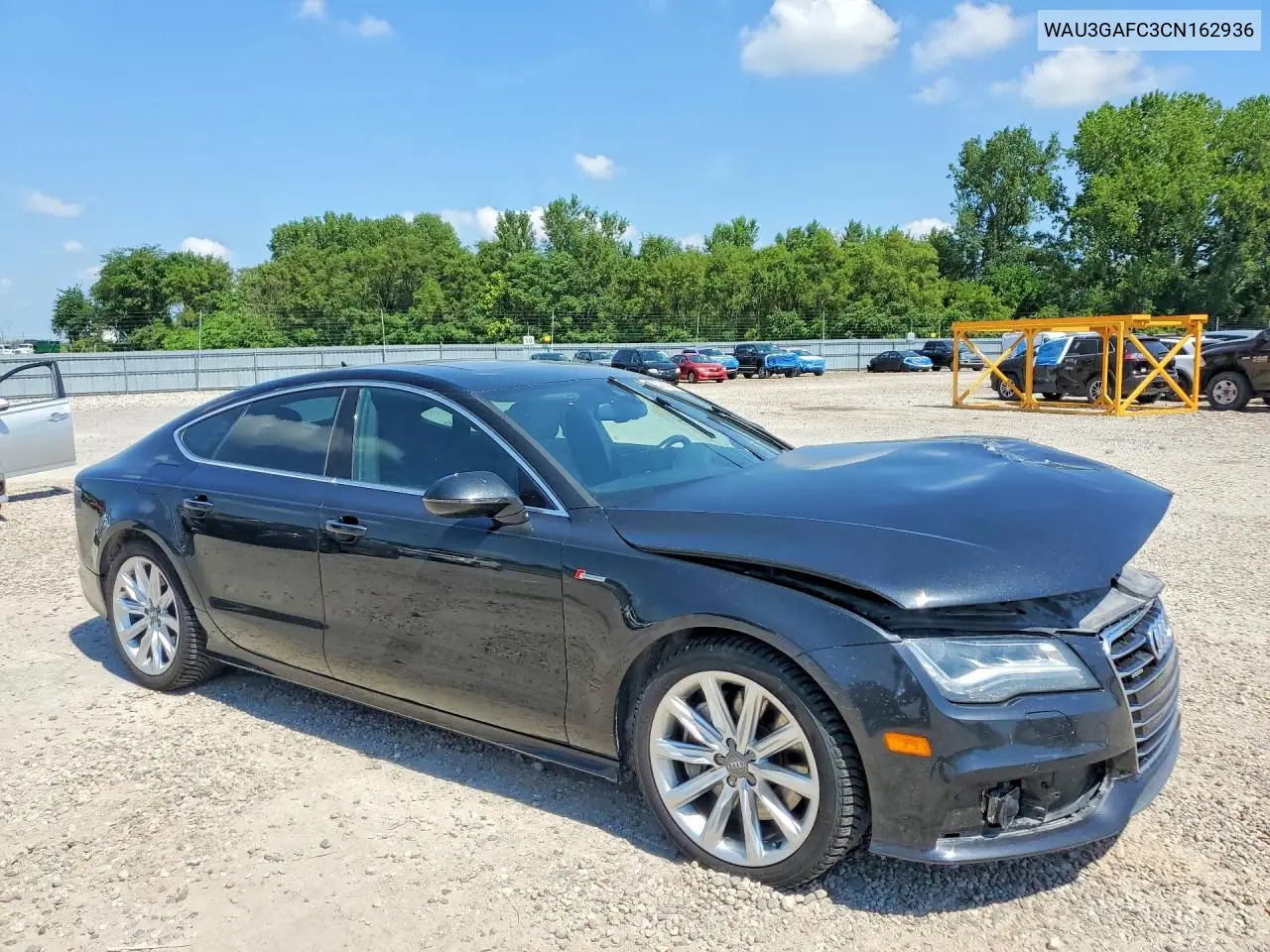 2012 Audi A7 Prestige VIN: WAU3GAFC3CN162936 Lot: 60000986
