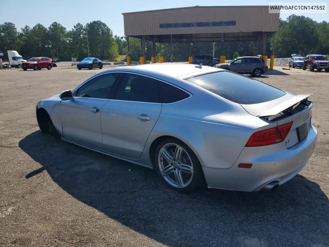 2012 Audi A7 Premium Plus VIN: WAUYGAFC1CN147552 Lot: 60325026