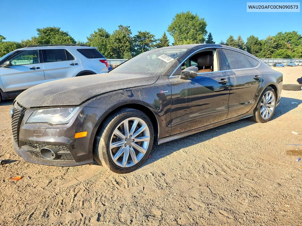 2012 Audi A7 Prestige VIN: WAU2GAFC0CN090573 Lot: 60392116