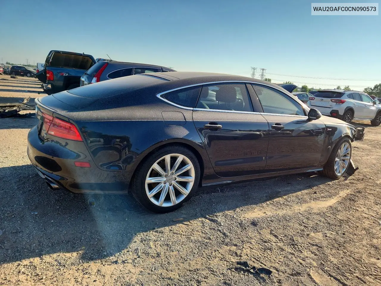 2012 Audi A7 Prestige VIN: WAU2GAFC0CN090573 Lot: 60392116