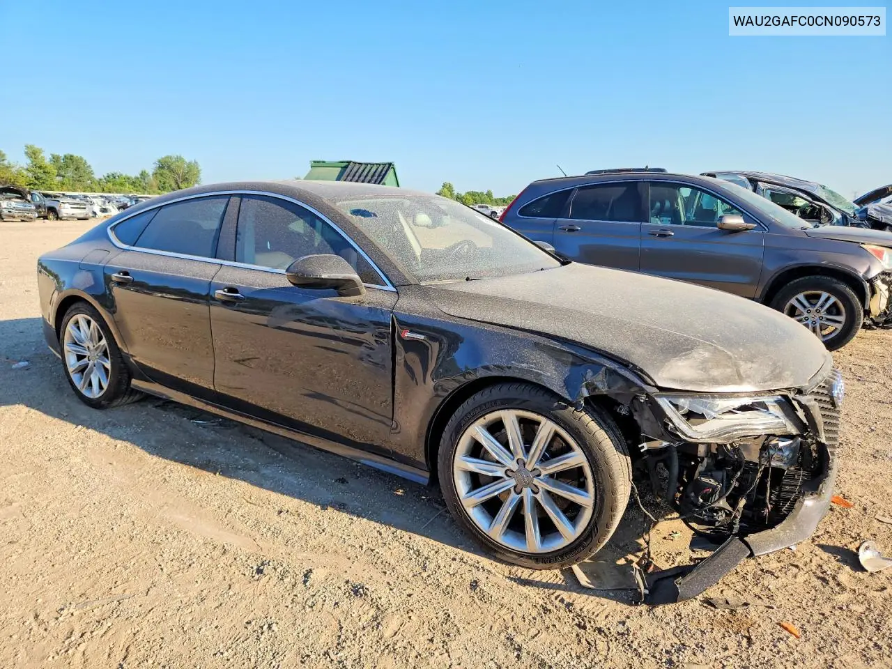 2012 Audi A7 Prestige VIN: WAU2GAFC0CN090573 Lot: 60392116