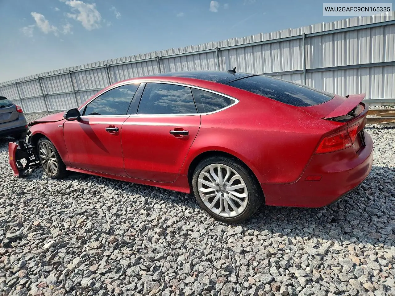 2012 Audi A7 Prestige VIN: WAU2GAFC9CN165335 Lot: 61243206