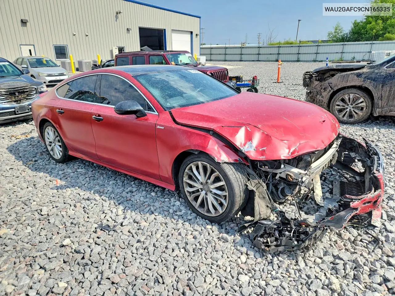 2012 Audi A7 Prestige VIN: WAU2GAFC9CN165335 Lot: 61243206