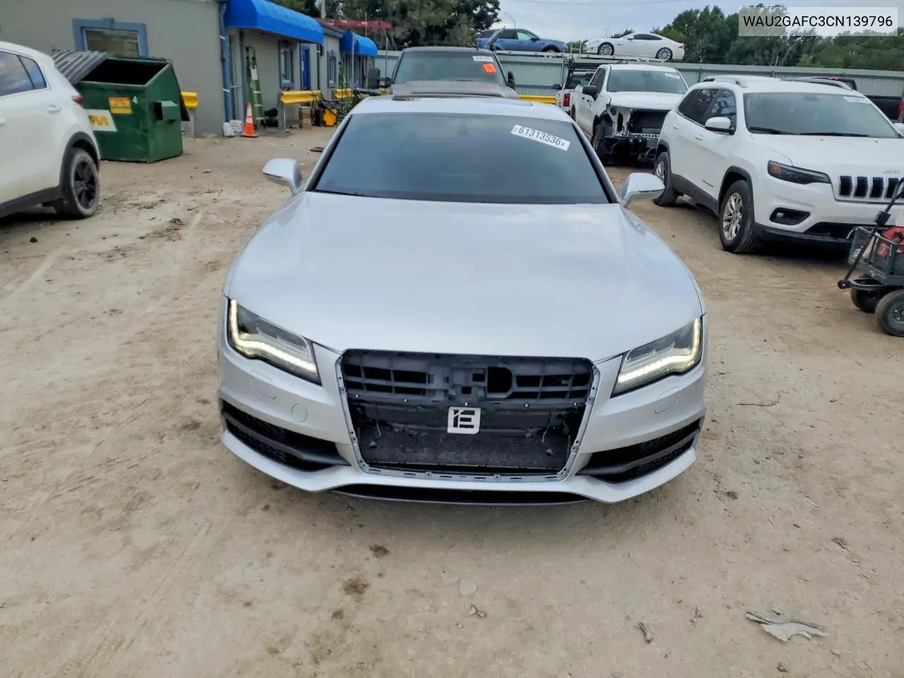 2012 Audi A7 Prestige VIN: WAU2GAFC3CN139796 Lot: 61313536