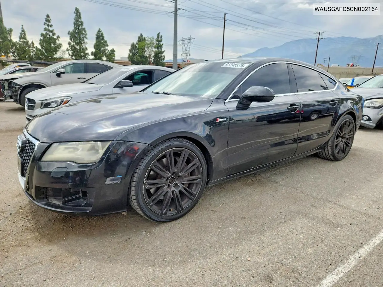 2012 Audi A7 Prestige VIN: WAUSGAFC5CN002164 Lot: 61798376