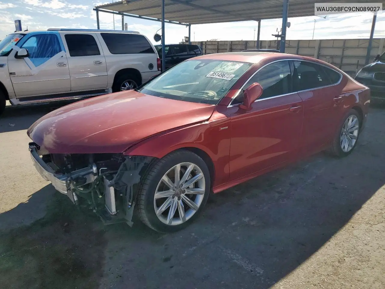 2012 Audi A7 Prestige VIN: WAU3GBFC9CN089027 Lot: 85149675