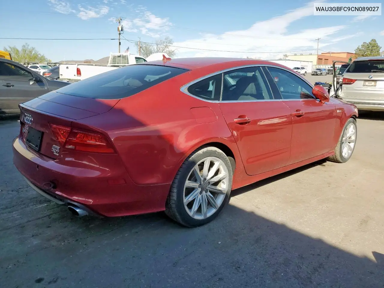 2012 Audi A7 Prestige VIN: WAU3GBFC9CN089027 Lot: 85149675